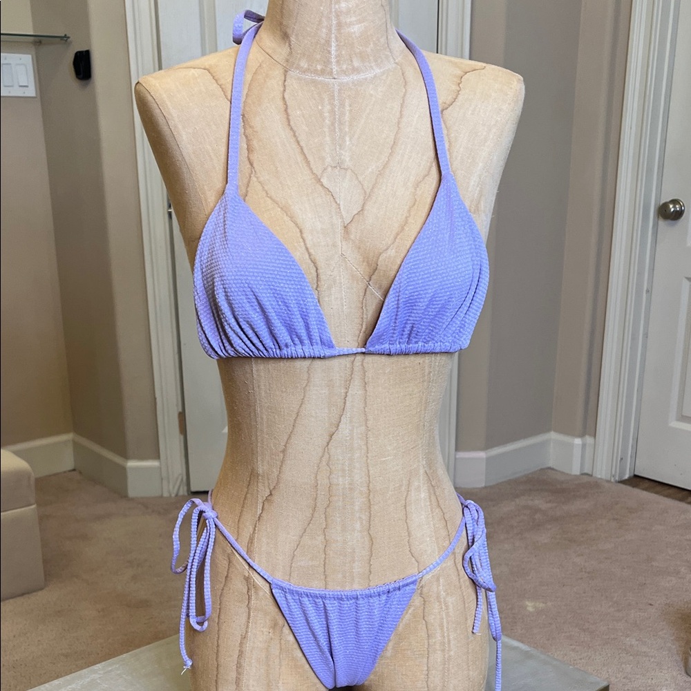 Frankie's Bikinis Lavender Bikini